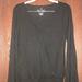 American Eagle Outfitters Tops | American Eagle Outfitters Soft & Sexy Wrap Style Top Size M | Color: Black | Size: M