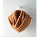 Anthropologie Accessories | Anthropologie-Striped Faux Fur Scarf-Bronze | Color: Brown/Cream | Size: Os