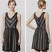 Anthropologie Dresses | Anthropologie Moulinette Soeurs Myrna Black Lace Dress Size M | Color: Black/White | Size: M