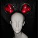 Disney Accessories | Disney’s Mickey Mouse Balloon Headband | Color: Black/Red | Size: Os