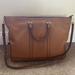 Michael Kors Bags | New Michael Kors Leather Messenger Bag | Color: Brown/Tan | Size: 15.5”L X 12”W X 6”D