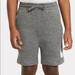 Nike Bottoms | Nike Club Fleece Shorts Boys Size 6 Grey Nwt | Color: Gray | Size: 6b