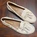 Coach Shoes | Coach White Leather Loafers | Color: White | Size: 7.5