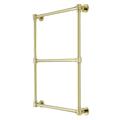 Kingston Brass DTM322432 Gallant 24-Inch x 32-Inch Wall Mount Towel Rack, Polished Brass - Kingston Brass DTM322432