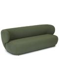 3-Sitzer-Sofa GIULIA - 3-Sitzer Sofa, Bouclé Stoff in Khaki, B220