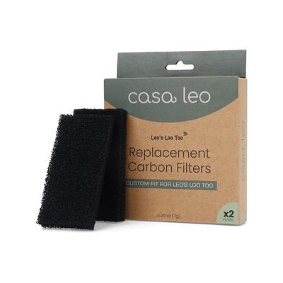 Smarty Pear Leo's Loo Too Cat Replacement Filters, 2 count