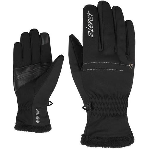 ZIENER Damen Handschuhe IDINA GTX INF TOUCH LADY glove mult, Größe 8,5 in Schwarz