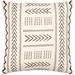 Kaiae Geometric Global Pattern Throw Pillow