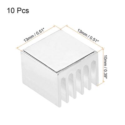 Electronic Cooler Aluminium Heatsink Radiator for Cooling GPU