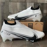 Nike Shoes | Nike Vapor Edge 360 Elite Football Cleats White Black Men’s Size 14.5 Cv6282-108 | Color: Black/White | Size: 14.5