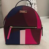 Kate Spade Bags | Kate Spade Laurel Way Geo Spotlight Sammi Backpack | Color: Blue/Pink | Size: Os