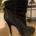 Michael Kors Shoes | Black Suede Booties | Color: Black | Size: 6