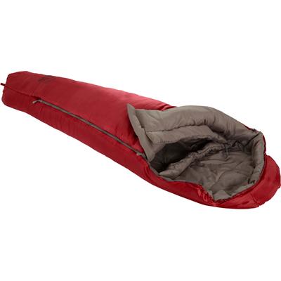 Mumienschlafsack GRAND CANYON "FAIRBANKS 150 KIDS" Schlafsäcke Gr. B/L: 65 cm x 170 cm, Reißverschluss links, rot (red dahlia) Mumienschlafsäcke