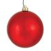 Northlight Seasonal Holiday Décor Ball Ornament Plastic in Red | 15.75 H x 15.75 W x 15.75 D in | Wayfair N594003DSV