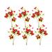Primrue Mixed Stems, Bushes, & Sprays Polyester in Red | 24.5 H x 8 W x 10 D in | Wayfair FC64EAEBB71847F494E08C9D31D95F5E