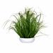 Freeport Park® Artificial Cream Potted Artificial Cosmos & Grass Polyester/Glass/Plastic | 21 H x 20 W x 20 D in | Wayfair