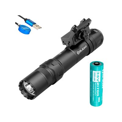 Olight Odin GL M Rechargeable Rail Mount Green Beam Combo LED Flashlight White 1500 Lumens Black FL-OL-ODINGLM-BK