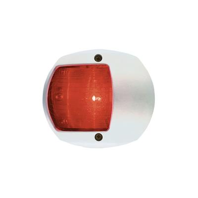 Perko LED Side Light - Red - 12V - White Plastic H...