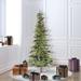 The Holiday Aisle® Ashland Fir Tree Ashland Fir Artificial Christmas Tree, Wood in Black | 5' H | Wayfair F2BAA71584F94B29AEB85589848EDFD0