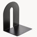 Ebern Designs Heavy Weighted Non-skid Bookends Metal in Black | 10 H x 8 W x 6.5 D in | Wayfair 0995FD1893DD4DA99B74D9EA850DDF08