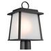 Kichler Lighting Noward 15 Inch Tall Outdoor Post Lamp - 59107BK