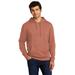District DT6100 V.I.T. Fleece Hoodie in Desert Rose size Small | Cotton/Polyester Blend