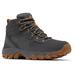Columbia Newton Ridge Plus II Suede Waterproof Hiking Boots, Dark Gray/Gold Amber SKU - 389609
