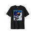 Men's Big & Tall Nostalgia Graphic Tee by KingSize in Astronaut Bear (Size XL)