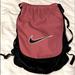 Nike Bags | Nike Drawstring Backpack | Color: Black/Pink | Size: Os