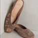 Anthropologie Shoes | Huma Blanco Slides Luana Floral Embroidered Tan Suede Eu 39, Us =Narrow 7 1/2, 8 | Color: Cream/Tan | Size: 39eu