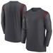 Men's Nike Pewter Tampa Bay Buccaneers Sideline Tonal Logo Performance Player Long Sleeve T-Shirt