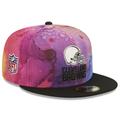 Men's New Era Pink/Black Cleveland Browns 2022 NFL Crucial Catch 59FIFTY Fitted Hat