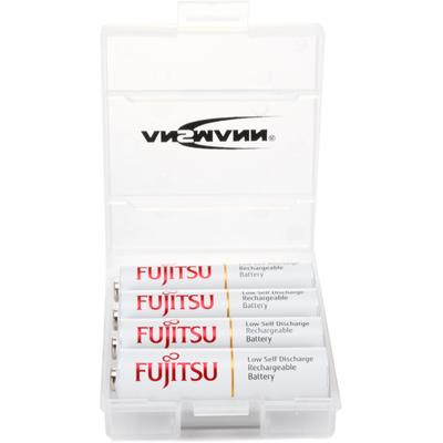 Ansmann Fujitsu AA Rechargeable Battery (4-pack) with Case