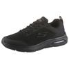 Sneaker SKECHERS "Dyna Air", Herren, Gr. 44, schwarz, Textil, Synthetik, sportlich, Schuhe, mit Air-Cooled Memory Foam, Freizeitschuh, Halbschuh, Schnürschuh