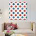 East Urban Home 'Coastal Life Step II' By Anne Tavoletti Graphic Art Print on Wrapped Canvas in Blue/Red | 24 H x 18 W x 1.5 D in | Wayfair