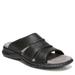 Dr. Scholl's Gordon - Mens 8 Black Sandal Medium