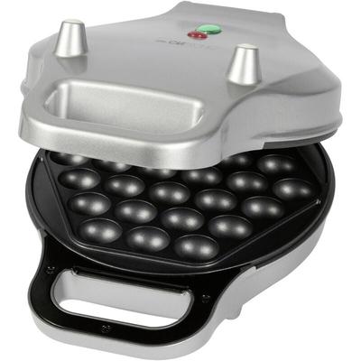 Wa 3772 Waffeleisen Antihaftbeschichtung Silber - Clatronic Image