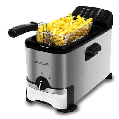 Cecotec - Fritteuse mit Öl CleanFry Infinity 3000 ProFilter