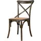 Moderner Holzstuhl 88x48x52 cm Rustikale Stühle Vintage Thonet Stuhl Küche Esszimmer Restaurant
