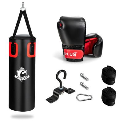 Costway Filled Punching Bag Set for Adults- 56 lbs