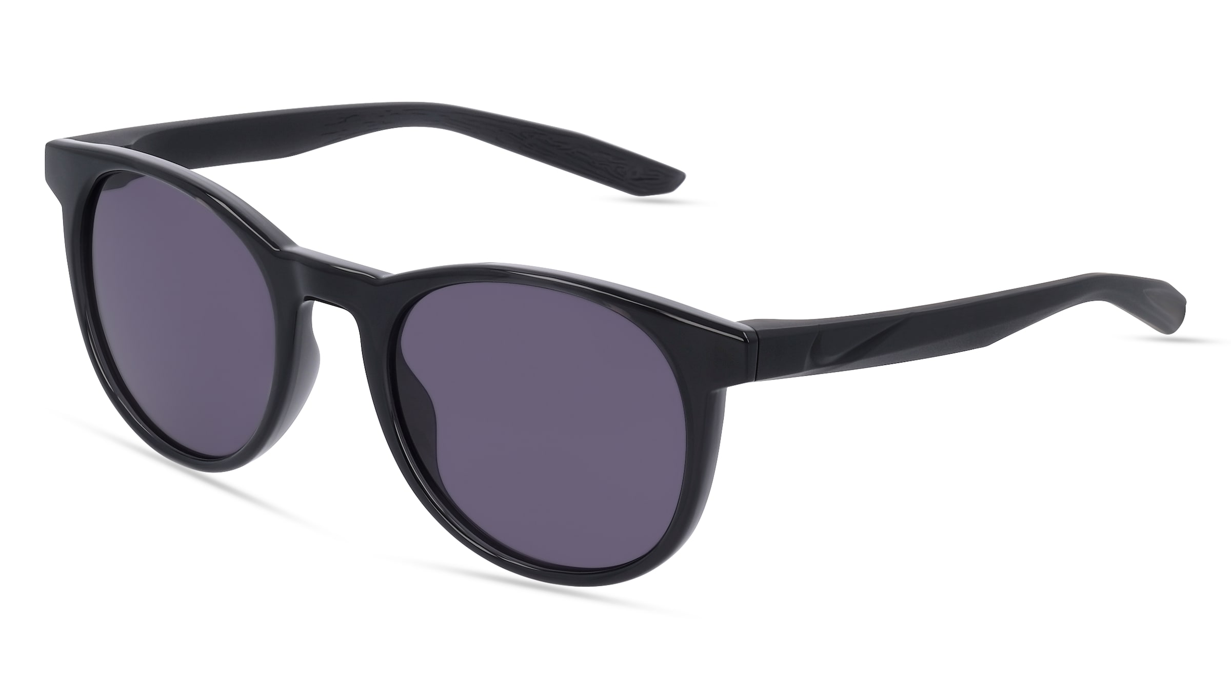 Nike HORIZON ASCENT DJ9920 Jugend-Sonnenbrille Vollrand Panto Kunststoff-Gestell, schwarz