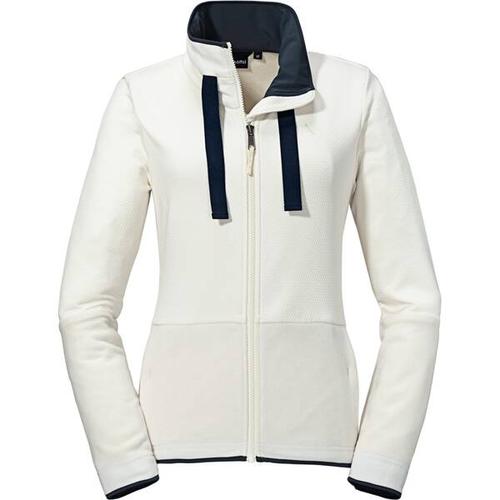 SCHÖFFEL Damen Unterjacke Fleece Jacket Pelham L, Größe 44 in Weiß