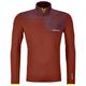 Ortovox - Fleece Light Zip Neck - Longsleeve Gr S rot