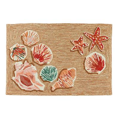 Seashells Door Mat - Sand, 20" x30" - Frontgate