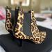 Michael Kors Shoes | Michael Kors Pony Fur Ankle Boots | Color: Black/Gold | Size: 7.5