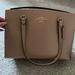 Coach Bags | Coach Women Tatum Carryall 40 Large Size Taupe/ Gold | Color: Cream/Tan | Size: Os
