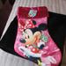 Disney Holiday | Disney Minnie Mouse Kids Christmas Stocking Pink | Color: Black/Pink | Size: Os