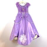 Disney Costumes | Gorgeous Disneys Sophia The First Halloween Princess Costume Very Detailed Euc | Color: Purple/Silver | Size: 5/6