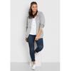 Stretch-Jeans SHEEGO "Große Größen", Damen, Gr. 54, Normalgrößen, blau (dunkelblau denim), Obermaterial: 37% Viskose, 34% Baumwolle, 27% Polyester, 2% Elasthan, unifarben, modisch, lang, Jeans, Power-Stretch-Qualität, Topseller