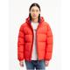 Daunenjacke TOMMY JEANS "TJM ESSENTIAL DOWN JACKET" Gr. L (50), rot (deep crimson) Herren Jacken Winterjacken